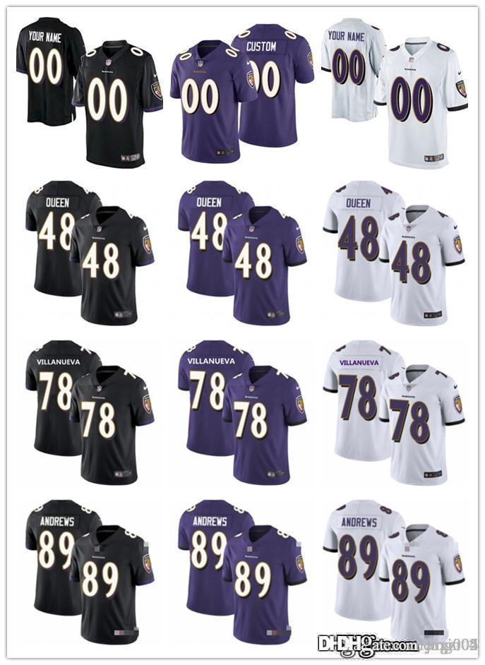 Men Women Youth BaltimoreRavens48 Patrick Queen 89 Mark Andrews 78 Alejandro Villanueva custom Purple black Football Jerseys, Black;red
Men Women Youth BaltimoreRavens48 Patrick Queen 89 Mark Andrews 78 Alejandro Villanueva custom Purple black Football Jerseys, Black;red
