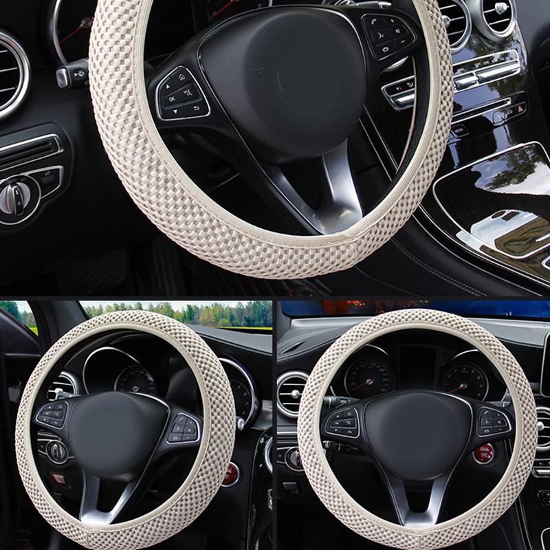 Steering Wheel Covers 1Pcs Ice Silk Cover Universal For 38CM Wear-resistant Anti-slip Car Accessories No Inner Ring
Steering Wheel Covers 1Pcs Ice Silk Cover Universal For 38CM Wear-resistant Anti-slip Car Accessories No Inner Ring