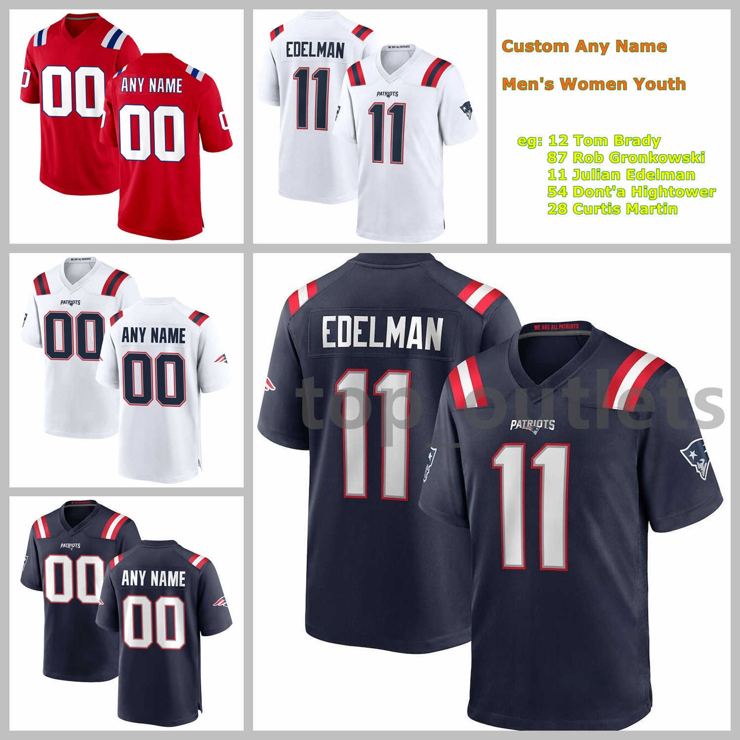 2021 New England Patriots American Football Jerseys Cam Newton Jersey Randy Moss Jonnu Smith Stephon Gilmore Rodney Harrison Mac Jones Custom Stitched Size S-XXXL, As photo
2021 New England Patriots American Football Jerseys Cam Newton Jersey Randy Moss Jonnu Smith Stephon Gilmore Rodney Harrison Mac Jones Custom Stitched Size S-XXXL, As photo