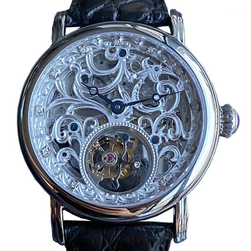 Natural Diamond Luxury Watch Seagull Movement ST8000 Tourbillon Skeleton For Men Vintage Silver Men's Wristwatch Clock Wristwatches, Classic silver
Natural Diamond Luxury Watch Seagull Movement ST8000 Tourbillon Skeleton For Men Vintage Silver Men's Wristwatch Clock Wristwatches, Classic silver