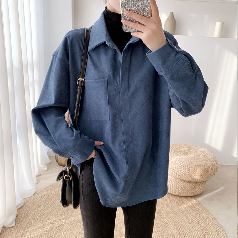 Autumn Cotton White Shirt Korean Loose Top Female Office Lady Style Long Sleeve Women Blouse Ropa De Mujer 11881 210427