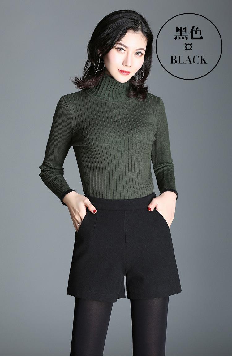 Autumn And Winter Women's Wear Elastic Waist Shorts Casual Loose Thin Wild Versatile