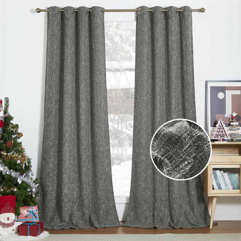 Curtain & Drapes NICETOWN 1pc Blackout Thick Texture Cotton Thermal Insulated Luxury In Living Room Custom Curtains
Curtain & Drapes NICETOWN 1pc Blackout Thick Texture Cotton Thermal Insulated Luxury In Living Room Custom Curtains
