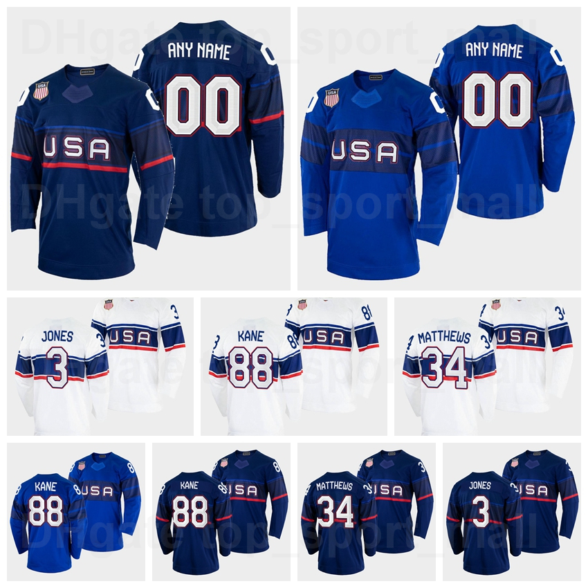USA 2022 Beijing Winter Olympic Hockey 74 John Carlson Jersey 53 Shayne Gostisbehere 77 Tony DeAngelo 43 Quinn Hughes 22 Kevin Shattenkirk 36 Jack Campbell Home, White
USA 2022 Beijing Winter Olympic Hockey 74 John Carlson Jersey 53 Shayne Gostisbehere 77 Tony DeAngelo 43 Quinn Hughes 22 Kevin Shattenkirk 36 Jack Campbell Home, White