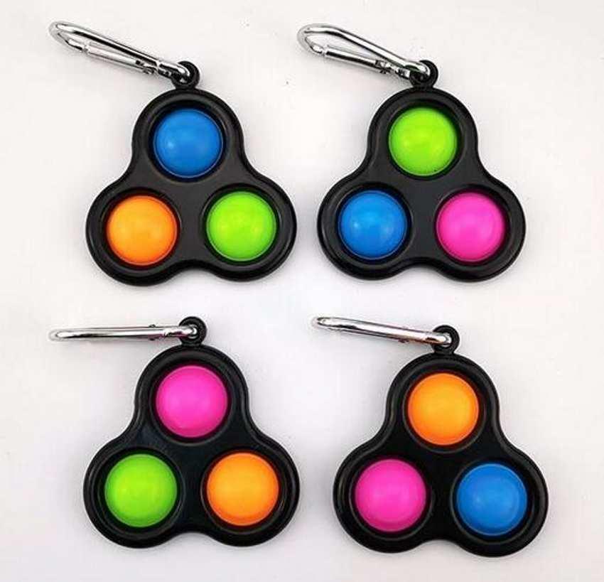 Pendants Keychain Pandent Push Pop It Fidget Toy Rainbow Sensory Pushes Bubble Antistress Anxiety Stress Reliever for Officers Kids, Black
Pendants Keychain Pandent Push Pop It Fidget Toy Rainbow Sensory Pushes Bubble Antistress Anxiety Stress Reliever for Officers Kids, Black