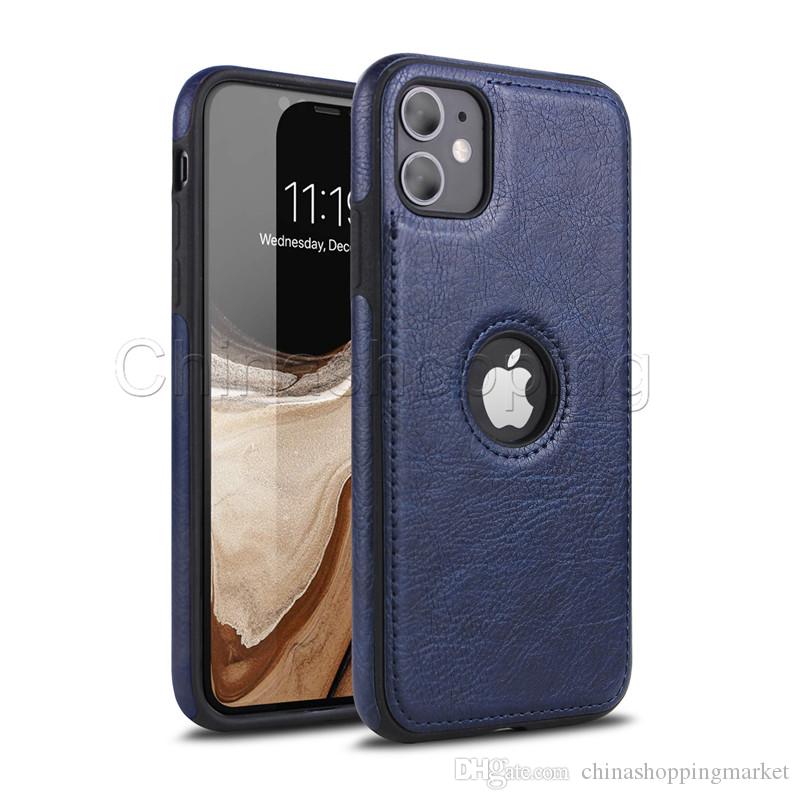 Business Leather Case Soft TPU Full Protection Cases For iPhone 12 Mini 11 Pro Max X Xr Xs Max 8 7 6S Plus