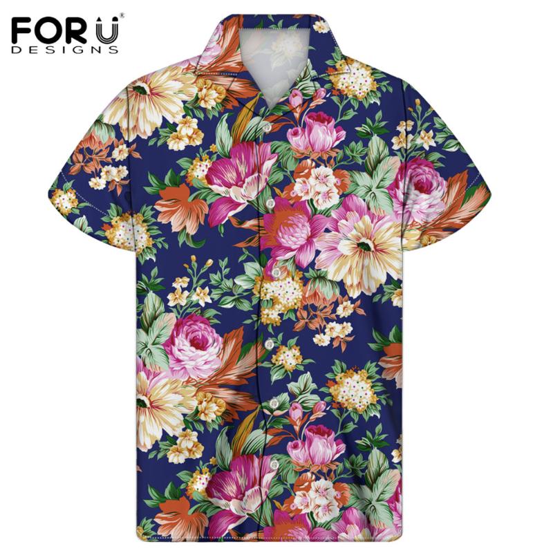 Tropical Flowers Prints Male Loose Casual Stand Shirts Tops Holiday Beach Quick Dry Hawaiian Short Sleeve Men's, Hmab027z77
Tropical Flowers Prints Male Loose Casual Stand Shirts Tops Holiday Beach Quick Dry Hawaiian Short Sleeve Men's, Hmab027z77