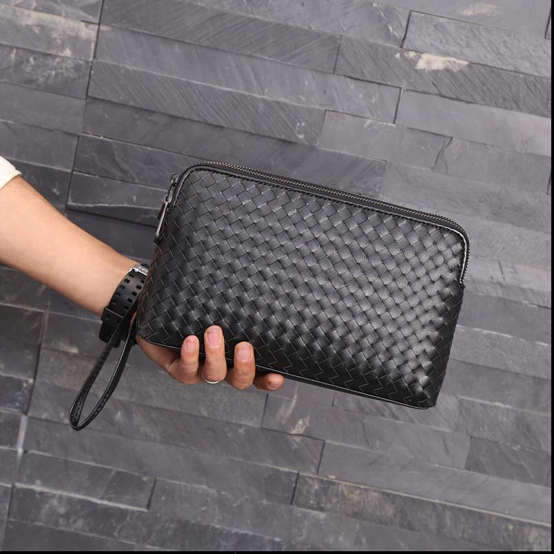 leather man bag braid double zipper cowhide hand business fashion large capacity grab wallet, Red;black
leather man bag braid double zipper cowhide hand business fashion large capacity grab wallet, Red;black