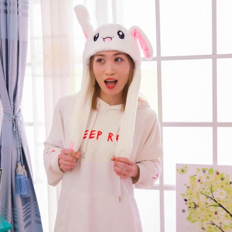 Berets Funny Plush Ear Caps Cute Lovwly Hat Embroidery With Earflaps Movable Ears For Women Child Ca A2A9
Berets Funny Plush Ear Caps Cute Lovwly Hat Embroidery With Earflaps Movable Ears For Women Child Ca A2A9