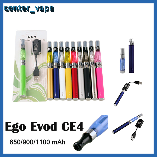 Ego Evod CE4 Blister Starter Kit 650mAh 900mAh 1100mAh EGO-T Battery CE4 Atomizer Clearomizer E Cigarette Vape Kit High Quality
Ego Evod CE4 Blister Starter Kit 650mAh 900mAh 1100mAh EGO-T Battery CE4 Atomizer Clearomizer E Cigarette Vape Kit High Quality