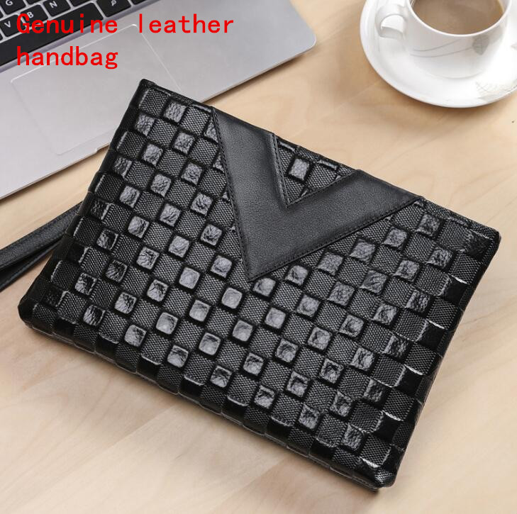 wholesale men bag beautifully embossed leathers wrist baotou layer cowhide business envelope file handbag british leather storage wallet
wholesale men bag beautifully embossed leathers wrist baotou layer cowhide business envelope file handbag british leather storage wallet