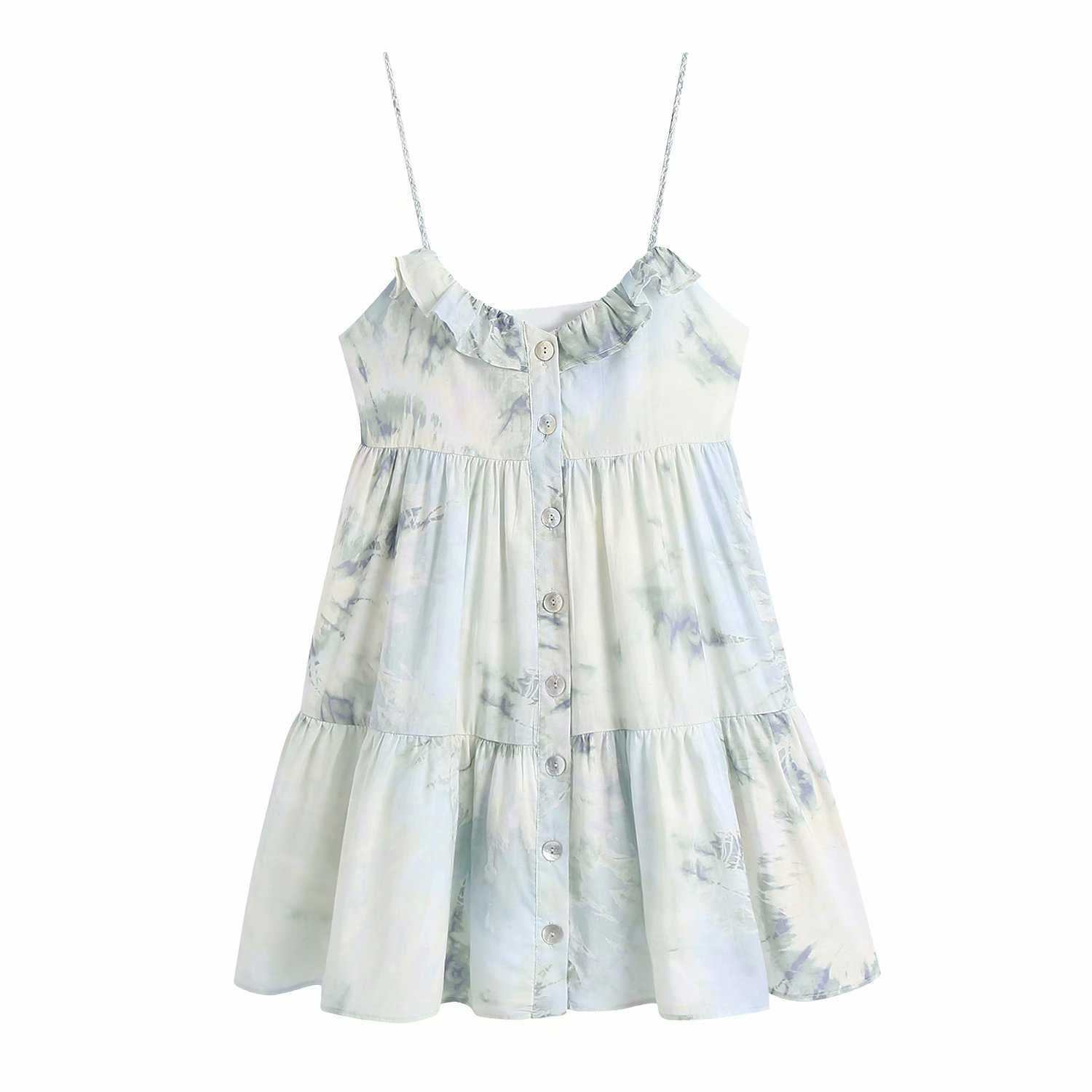 Women Sling Dress Tie dye Fashion Elegant Casual Chic Lady Summer Woman Above Knee Dresses 210709, As picture
Women Sling Dress Tie dye Fashion Elegant Casual Chic Lady Summer Woman Above Knee Dresses 210709, As picture