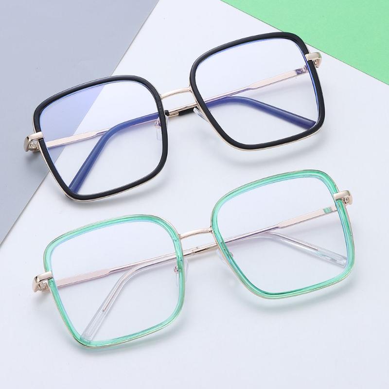 Sunglasses Oversized Anti Blue Light Glasses Transparent Square Frame Reading Eyeglasses Women Men Computer Goggles Vision Care Eyewear
Sunglasses Oversized Anti Blue Light Glasses Transparent Square Frame Reading Eyeglasses Women Men Computer Goggles Vision Care Eyewear