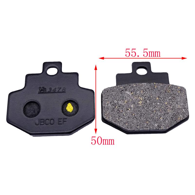Set Motorcycle Front & Rear Semi-metallic Brake Pads Kit For PIAGGIO MP3 500 LT Business ABS Sport 2014-2021 Brakes