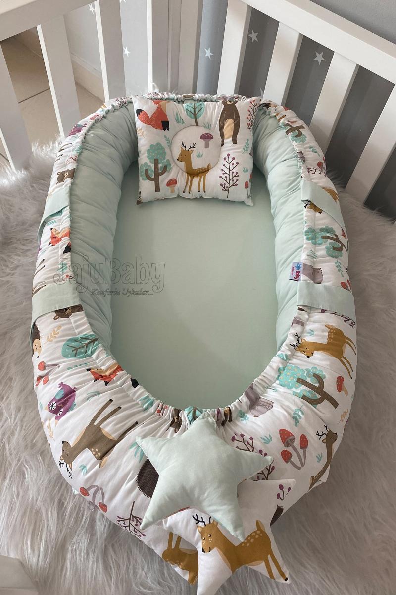 Bedding Sets Jaju Baby Handmade Special Cute Forest Luxury Design Babynest Portable Crib Travel Bed Born Mother Side
Bedding Sets Jaju Baby Handmade Special Cute Forest Luxury Design Babynest Portable Crib Travel Bed Born Mother Side