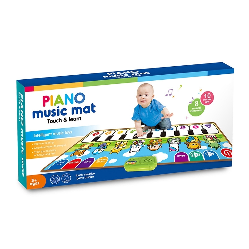 New children's electronic piano animal cartoon early education educational musical instrument toy multifunctional music blanket
New children's electronic piano animal cartoon early education educational musical instrument toy multifunctional music blanket