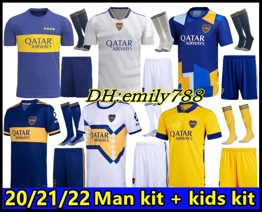 Men kit + kids kits 21/22 Boca Juniors DE ROSSI Soccer Jersey 2021 Home TEVEZ CARLITOS MARADONA ROMAN Shirts SALVIO ABILA PAVON football Uniform, 21/22 away kids
Men kit + kids kits 21/22 Boca Juniors DE ROSSI Soccer Jersey 2021 Home TEVEZ CARLITOS MARADONA ROMAN Shirts SALVIO ABILA PAVON football Uniform, 21/22 away kids