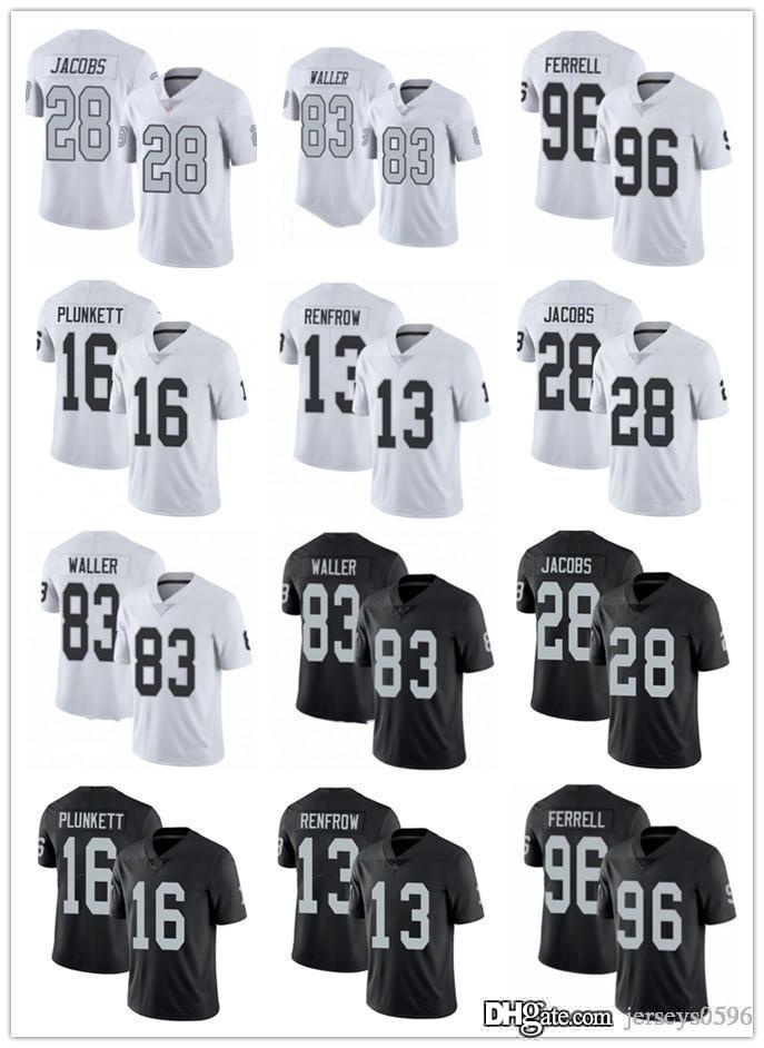 Men Women 83 Darren Waller 28 Josh Jacobs 16 Jim Plunkett 13 Hunter Renfrow 96 Clelin Ferrell Football Jerseys, Black;red
Men Women 83 Darren Waller 28 Josh Jacobs 16 Jim Plunkett 13 Hunter Renfrow 96 Clelin Ferrell Football Jerseys, Black;red