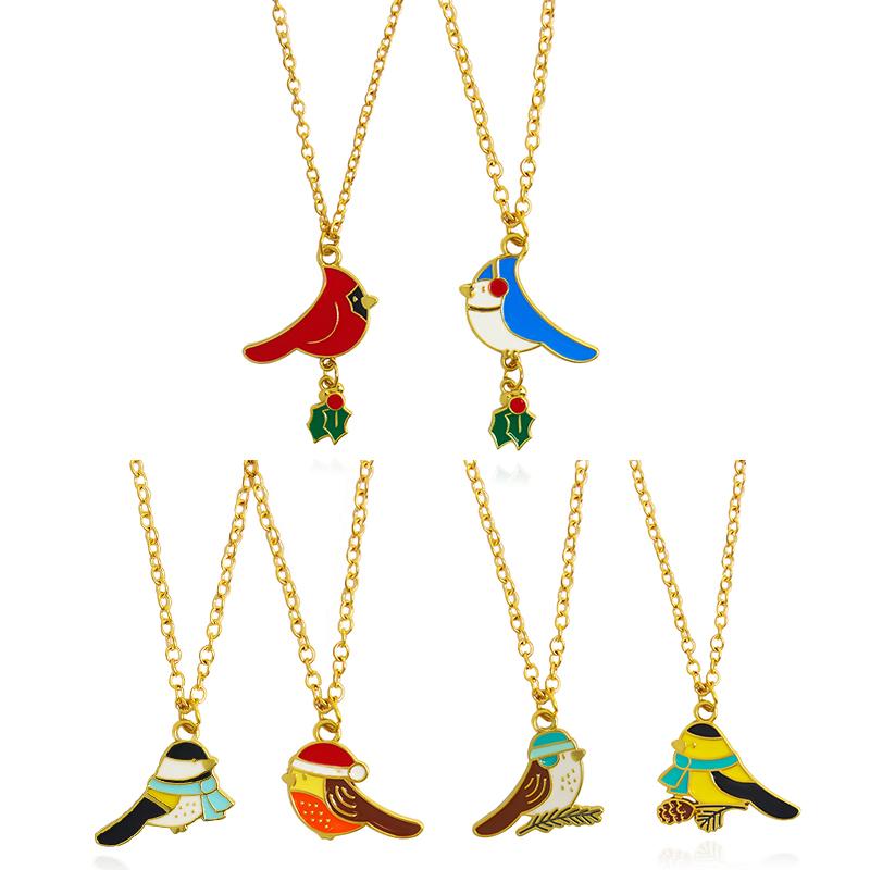 Pendant Necklaces Bird Necklace Swallow Parrot Magpie Pigeon Enamel Chain Jewelry For Women Kids Charm Party Gift
Pendant Necklaces Bird Necklace Swallow Parrot Magpie Pigeon Enamel Chain Jewelry For Women Kids Charm Party Gift
