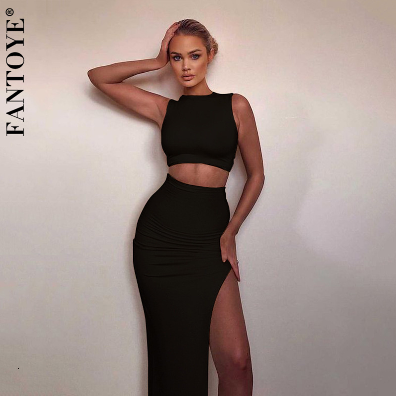 Women's Tracksuits Sleeveless Two-Piece Sets Women Slim Tank Top And High Waist Midi Skirt Dresses Sexy Ladies Party Outfits Suit Elegant VAC6, White
Women's Tracksuits Sleeveless Two-Piece Sets Women Slim Tank Top And High Waist Midi Skirt Dresses Sexy Ladies Party Outfits Suit Elegant VAC6, White