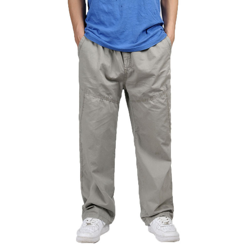 Trousers Black Pants 4xl Plus Size Men Cargo Pant Baggy Overall XXXL 5XL 6XL Army Green Male Side Zipper Pocket Loose Jogger 210518