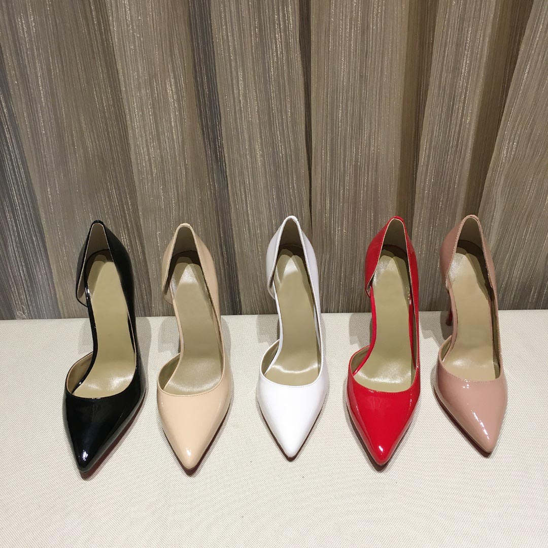 Fashion Woman Dress Shoe Red Bottom Platform Pumps Black Patent Leather Pointy Toe highed Heel Reded Bottoms Women High Heels shoes box
Fashion Woman Dress Shoe Red Bottom Platform Pumps Black Patent Leather Pointy Toe highed Heel Reded Bottoms Women High Heels shoes box