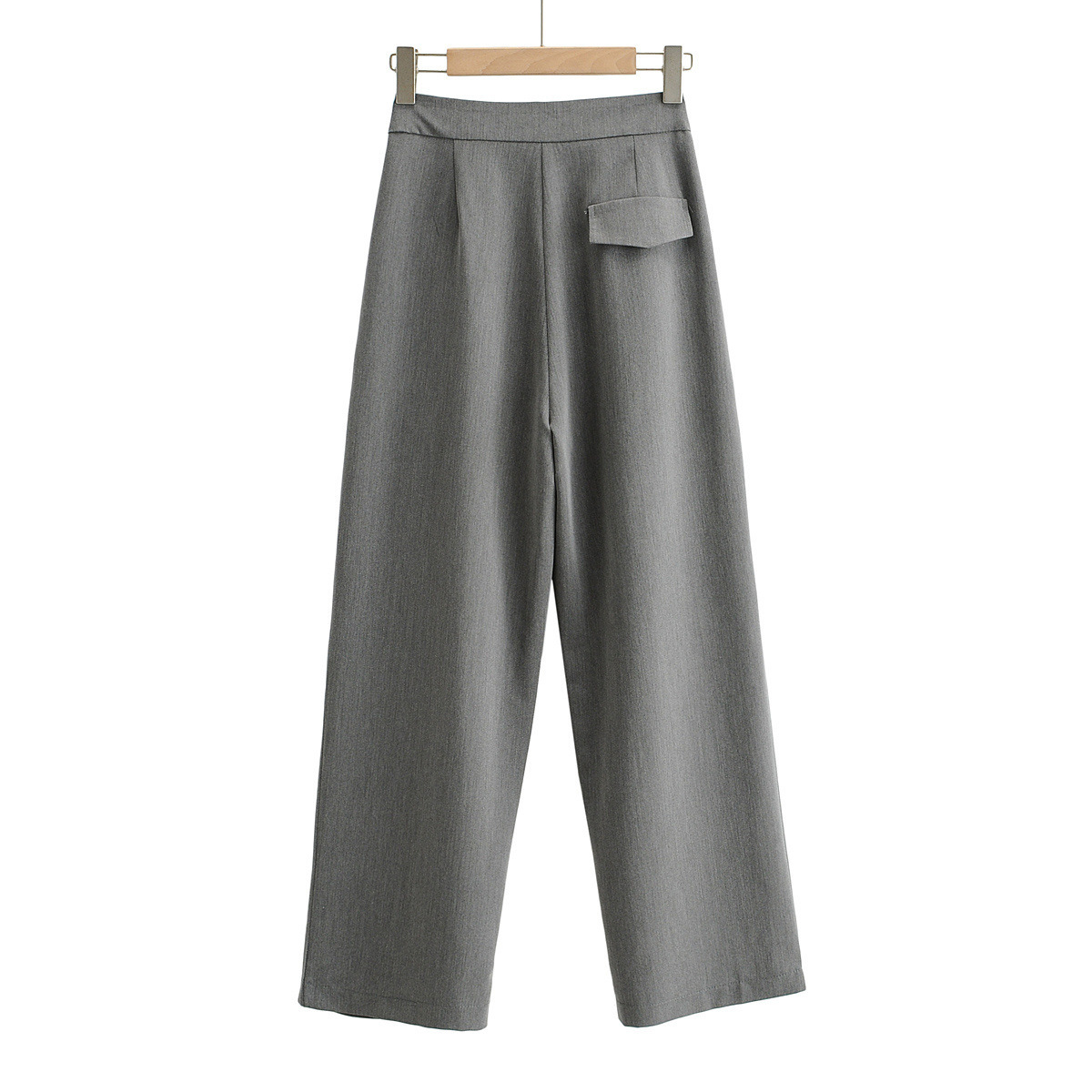 Nomikuma Spring New Suit Pants Korean Elegant High Waist Long Trousers Causal Solid Wide Leg Pants Mujer Pantalones 6E164 210427