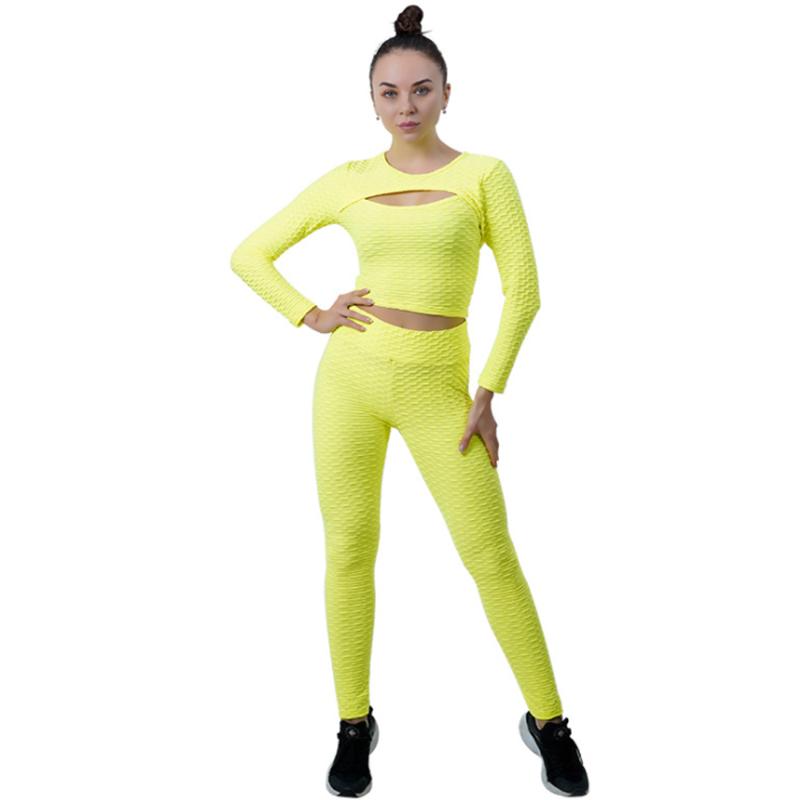 Women's Two Piece Pants 2PCS Seamless Women Set Workout Sportswear Gym Clothing Fitness Long Sleeve Crop Top High Waist Leggings Sexy Hollow, White
Women's Two Piece Pants 2PCS Seamless Women Set Workout Sportswear Gym Clothing Fitness Long Sleeve Crop Top High Waist Leggings Sexy Hollow, White