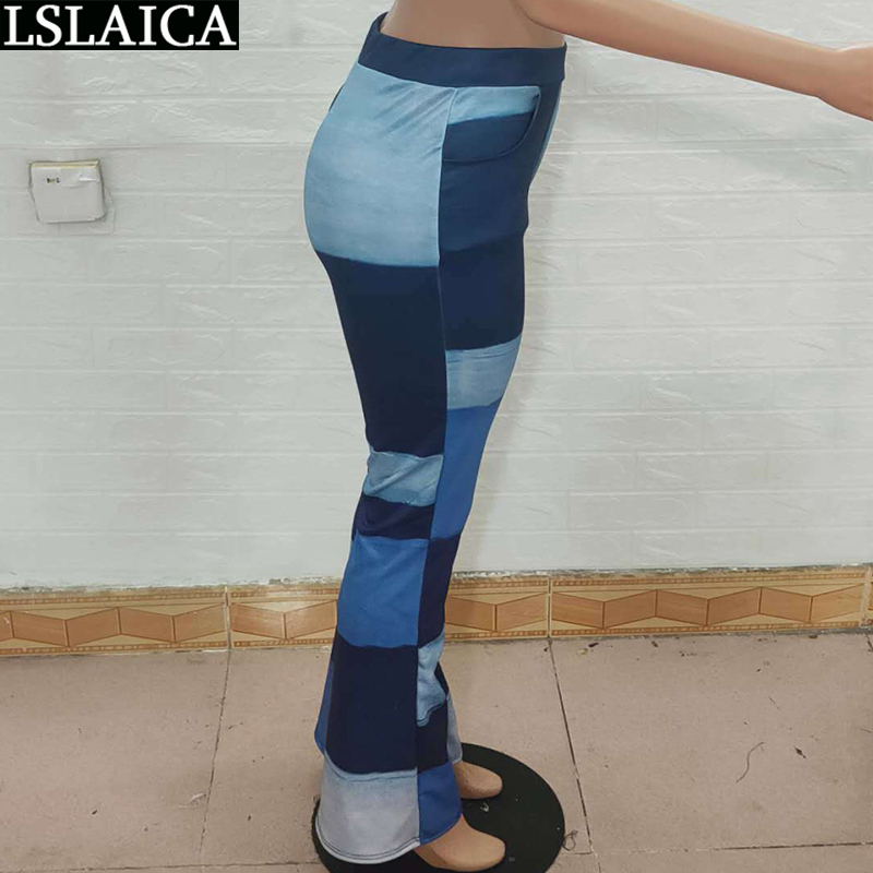 Woman Pants Casual Skinny Patchwork Pocket Zipper All Match Fashion Sweatpants Women High Waist Streetwear Femme Pantalon 210515