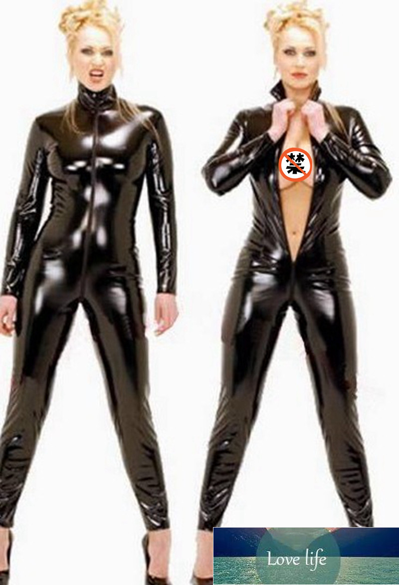 Sexy Wetlook Black Catwomen Jumpsuit PVC Spandex Latex Catsuit Costumes for Women Body Suits Fetish Leather clothe Plus Size 4XL, Black;white
Sexy Wetlook Black Catwomen Jumpsuit PVC Spandex Latex Catsuit Costumes for Women Body Suits Fetish Leather clothe Plus Size 4XL, Black;white
