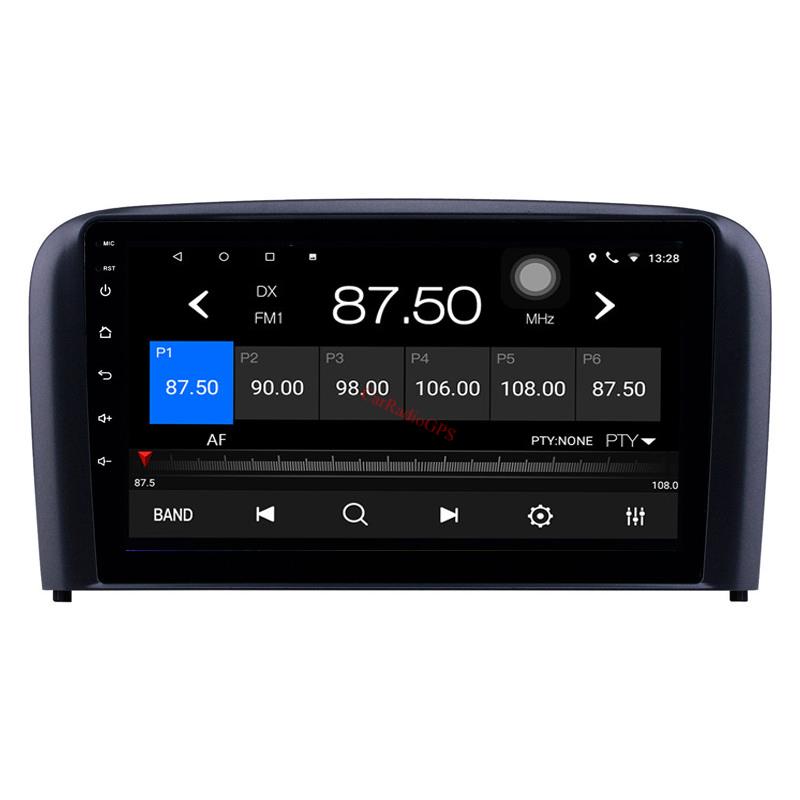 car dvd player gps navigation for Volvo S80 2004-2006 with USB AUX support Carplay DVR OBD TV Head Unit 9 Inch