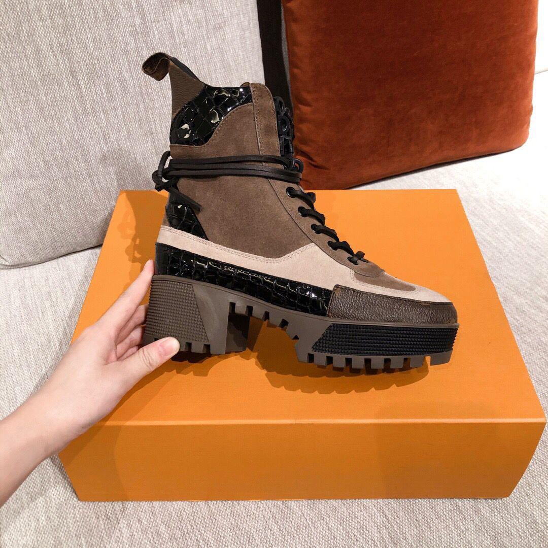 Famous Designer 20FW Martin Boot Combat Booties Craftty Women Winter Ankle Booty Love Chunky Heels Flamingos Party Wedding Dress EU35-42, Black
Famous Designer 20FW Martin Boot Combat Booties Craftty Women Winter Ankle Booty Love Chunky Heels Flamingos Party Wedding Dress EU35-42, Black
