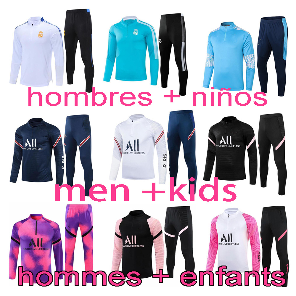 2022 adult Men kids football tracksuit soccer training suit 21/22 survetement de foot chandal
2022 adult Men kids football tracksuit soccer training suit 21/22 survetement de foot chandal