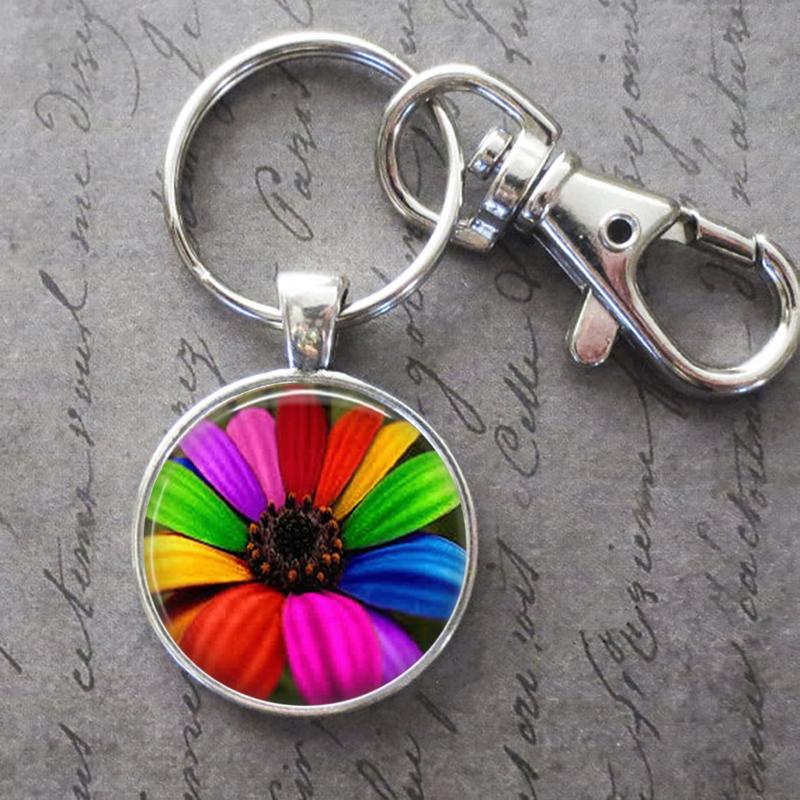 Keychains Multicolor Daisy Flower Key Ring Chain Buckle Pendant Birthday Festival Anniversary Gift Jewelry Accessories
Keychains Multicolor Daisy Flower Key Ring Chain Buckle Pendant Birthday Festival Anniversary Gift Jewelry Accessories