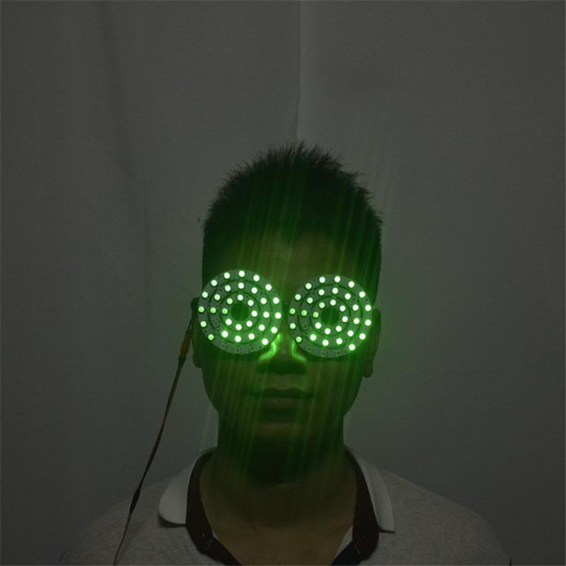 Ballroom Dance Led Costumes Luminous Glowing Glasses Colorful RGB Light Dj Wears Robot Men Projector Disco Party Decoration
Ballroom Dance Led Costumes Luminous Glowing Glasses Colorful RGB Light Dj Wears Robot Men Projector Disco Party Decoration