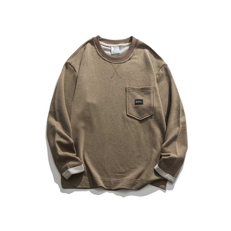 Men Sweatshirts Pocket Design Loose Sweatshirt Women Streetwear Oversize Hoodies Clothing Thick Pullover Cotton High Quality 210603, Army green
Men Sweatshirts Pocket Design Loose Sweatshirt Women Streetwear Oversize Hoodies Clothing Thick Pullover Cotton High Quality 210603, Army green