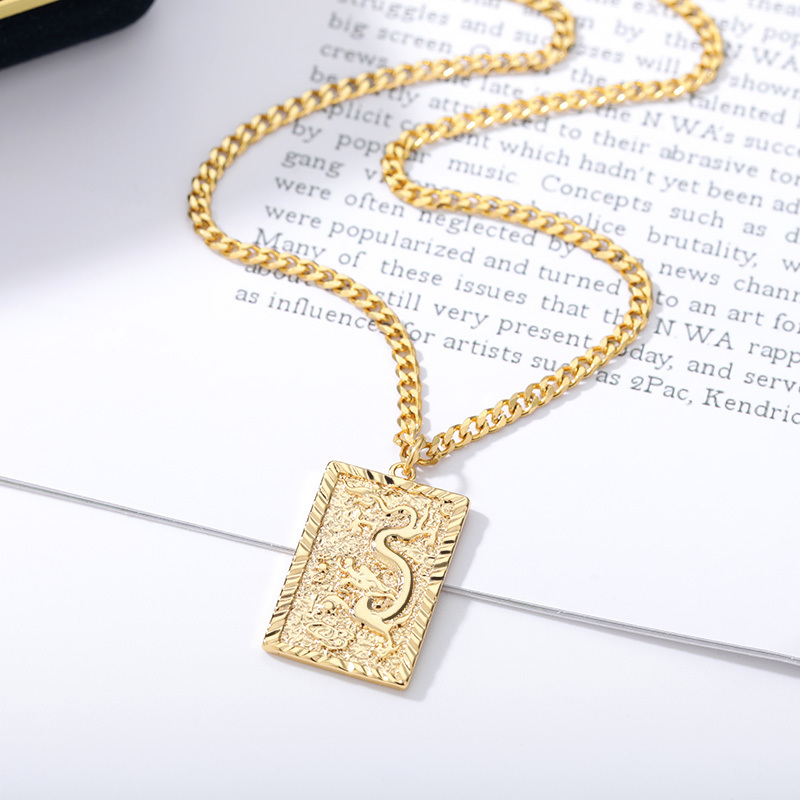 Auspicious Dragon Pendant Neckalces for Women Men Jewelry Punk Chinese"FU" Blessing Wealth Auspiciousness Longevity Choker
Auspicious Dragon Pendant Neckalces for Women Men Jewelry Punk Chinese"FU" Blessing Wealth Auspiciousness Longevity Choker