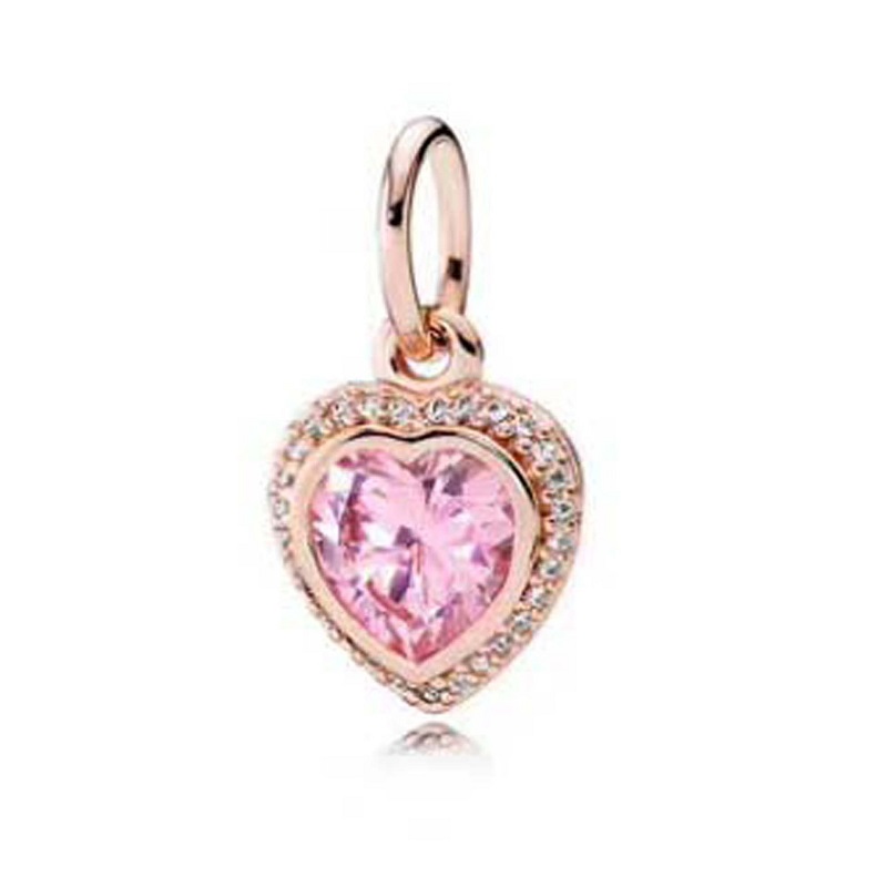 Fits Pandora Bracelets 20pcs Rose Gold Heart Crystal Pendant Charms Beads Silver Charms Bead For Women Diy European Necklace Jewelry
Fits Pandora Bracelets 20pcs Rose Gold Heart Crystal Pendant Charms Beads Silver Charms Bead For Women Diy European Necklace Jewelry