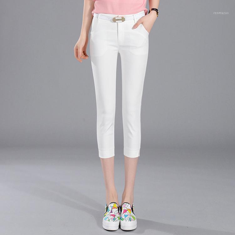 Women's Pants & Capris Summer For Women 2021 Candy Color Woman Elastic High Waisted Casual Belted Pencil Trousers Leggins Slim Leggings, Black;white
Women's Pants & Capris Summer For Women 2021 Candy Color Woman Elastic High Waisted Casual Belted Pencil Trousers Leggins Slim Leggings, Black;white