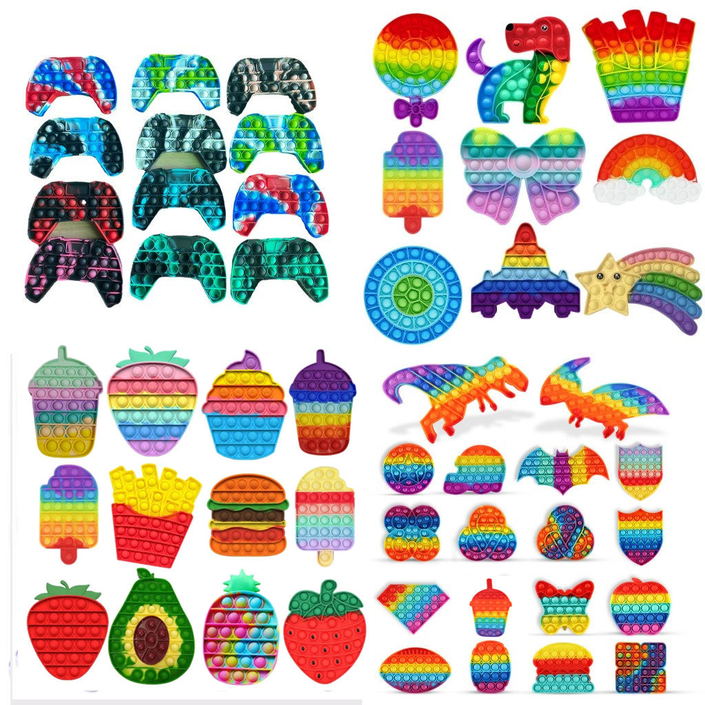 US Stock Push Fidget Toy Decompression Sensory Bubble Sensory Autism Special Needs Anxiety Stress Reliever for Office Fluorescen
US Stock Push Fidget Toy Decompression Sensory Bubble Sensory Autism Special Needs Anxiety Stress Reliever for Office Fluorescen