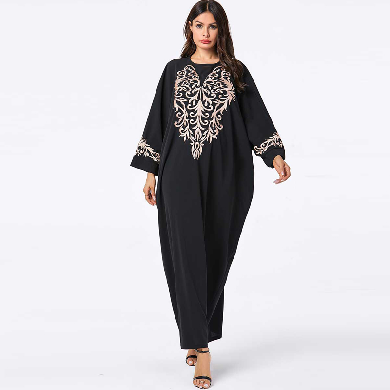 Black Abaya Kaftan Dubai Muslim Dress Turkish Islamic Clothing For Women Hijab Dresses Caftan Tesettur Elbise Robe Djelaba Femme
Black Abaya Kaftan Dubai Muslim Dress Turkish Islamic Clothing For Women Hijab Dresses Caftan Tesettur Elbise Robe Djelaba Femme