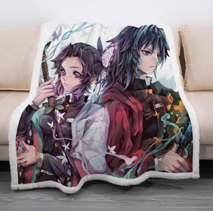 Blankets Anime Demon Slayer Funny Character Blanket Kimetsu No Yaib 3D Print Sherpa On Bed Home Textiles Dreamlike Style 09
Blankets Anime Demon Slayer Funny Character Blanket Kimetsu No Yaib 3D Print Sherpa On Bed Home Textiles Dreamlike Style 09