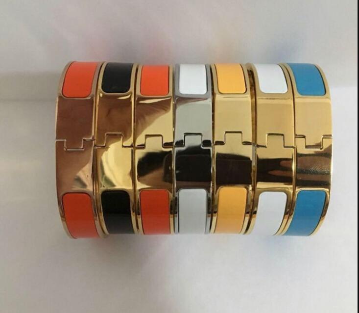 Fashion Stainless Steel Bangle Women Men Enamel Bangles Jewelry Rose Gold Silver H Letter Bracelets Love Bangle with Original velvet bag
Fashion Stainless Steel Bangle Women Men Enamel Bangles Jewelry Rose Gold Silver H Letter Bracelets Love Bangle with Original velvet bag