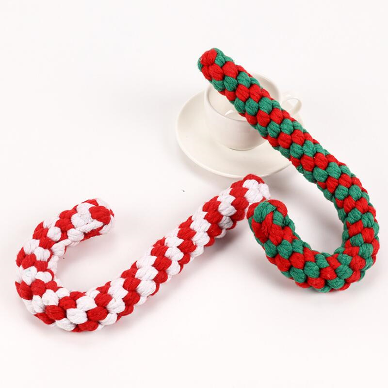20cm Dog Braided Cane Rudder Chew Toy Pet Supplies Cotton Rope Training Interactive Play Bite Toys Christmas Crutch B101
20cm Dog Braided Cane Rudder Chew Toy Pet Supplies Cotton Rope Training Interactive Play Bite Toys Christmas Crutch B101
