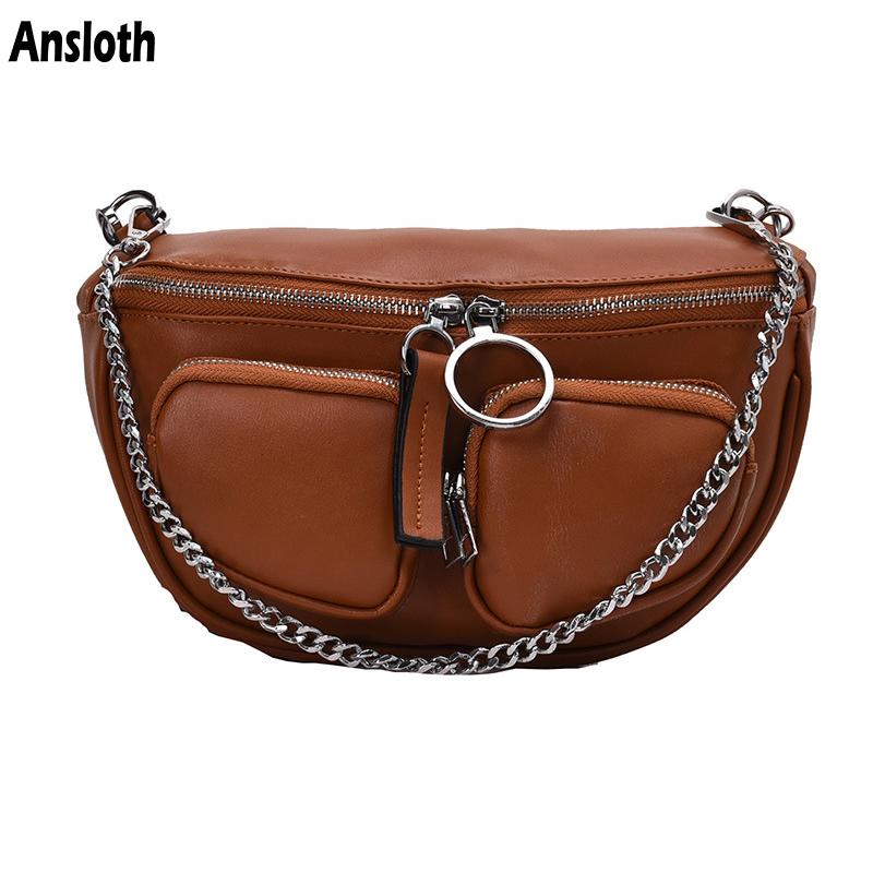 Ansloth Luxury Tassel Leather Crossbody Bags Chain Solid Color Shoulder Bag Women Brand Double Pocket Saddle Ladies HPS1061 Waist
Ansloth Luxury Tassel Leather Crossbody Bags Chain Solid Color Shoulder Bag Women Brand Double Pocket Saddle Ladies HPS1061 Waist