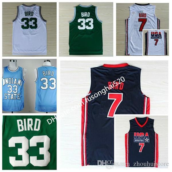 NCAA 1992 Dream Team Larry Bird Jersey 7 Throwback Indiana State Sycamores 33 Larry Bird College Jerseys Home Green White Navy Blue
NCAA 1992 Dream Team Larry Bird Jersey 7 Throwback Indiana State Sycamores 33 Larry Bird College Jerseys Home Green White Navy Blue