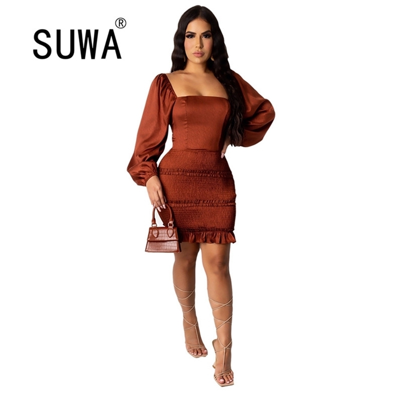 French Style Elegant Dresses For Women Product Backless Long Sleeve Bodycon Mini Party And Wedding Vestidos 210525, Brown
French Style Elegant Dresses For Women Product Backless Long Sleeve Bodycon Mini Party And Wedding Vestidos 210525, Brown