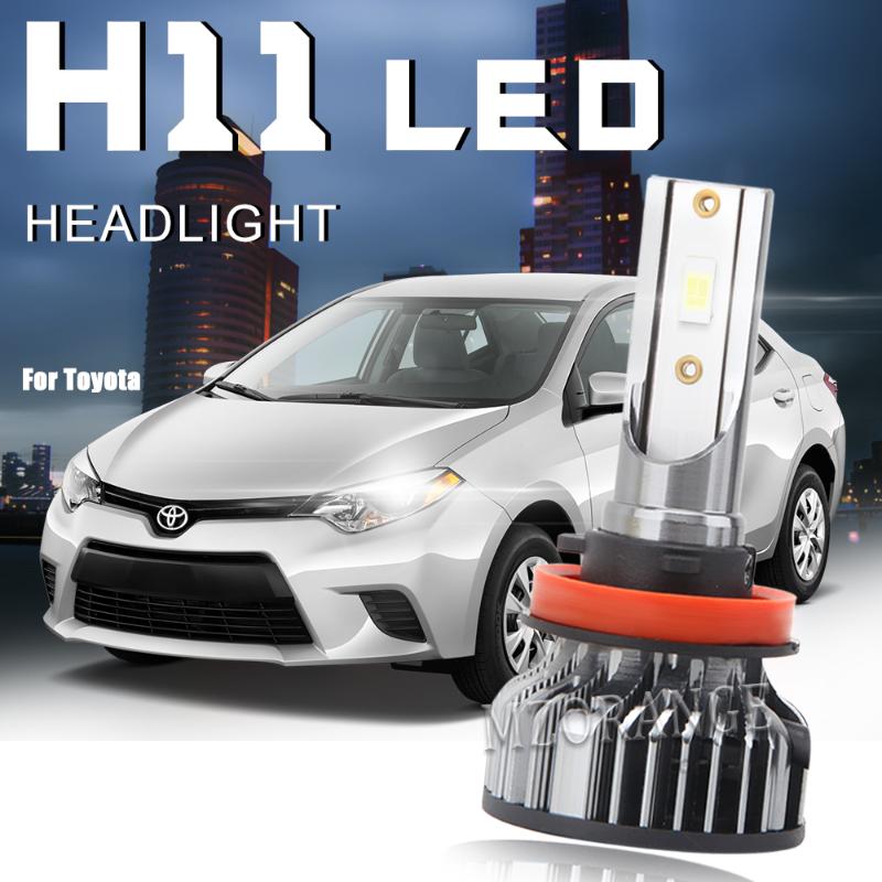 Car Headlights 2 PCS/SET LED Headlight Bulbs H7 H11 9006 5500K-6500K Auto Fog Lights Light 100W 16000LM 12V IP68 Bulb For All Cars
Car Headlights 2 PCS/SET LED Headlight Bulbs H7 H11 9006 5500K-6500K Auto Fog Lights Light 100W 16000LM 12V IP68 Bulb For All Cars