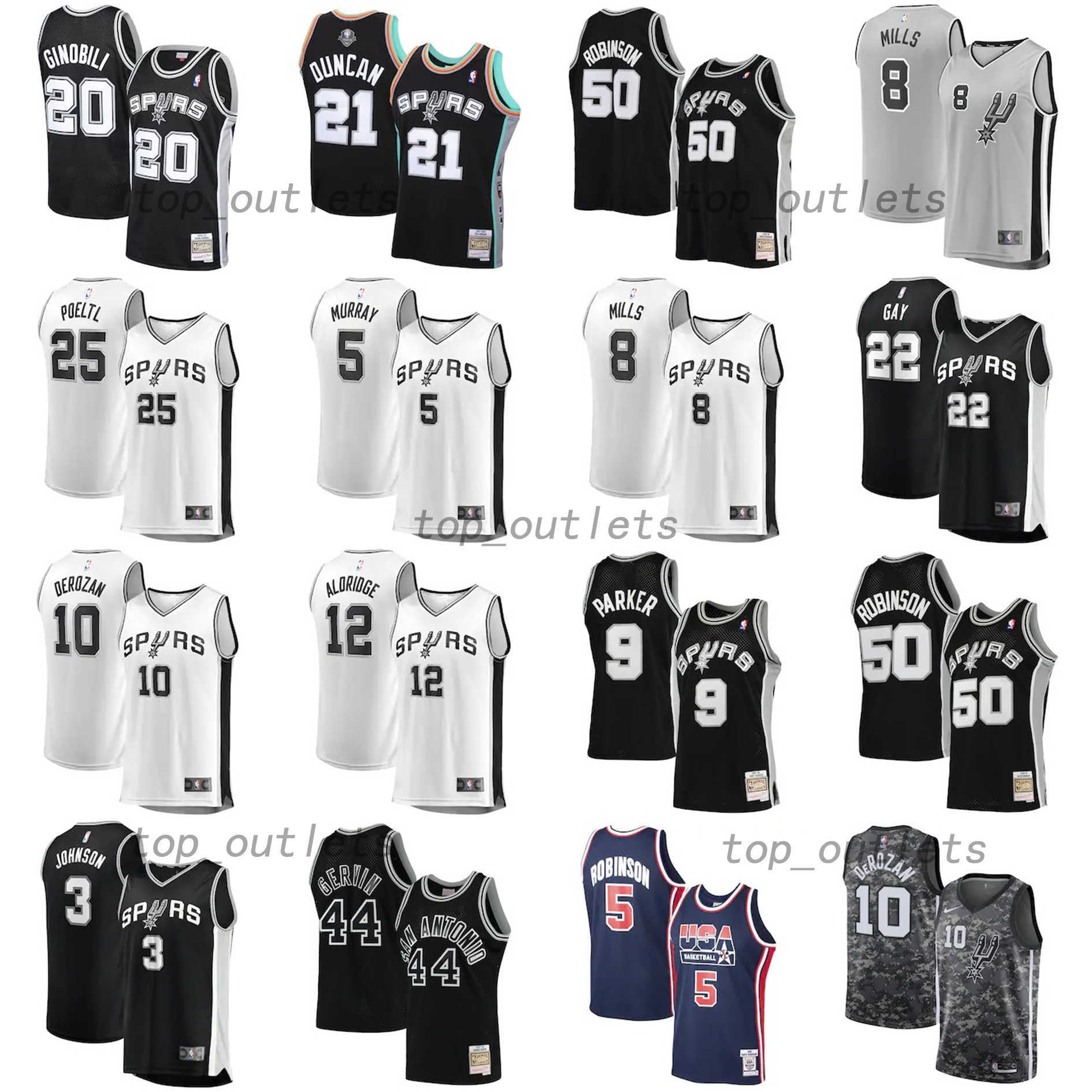 2021 Basketball Team Jerseys San Antonio Spurs Jersey Tim 21 Duncan David 50 Robinson Gold Navy White Blue Gray Red Color Stitched Size XXXL Breathable, As photo
2021 Basketball Team Jerseys San Antonio Spurs Jersey Tim 21 Duncan David 50 Robinson Gold Navy White Blue Gray Red Color Stitched Size XXXL Breathable, As photo