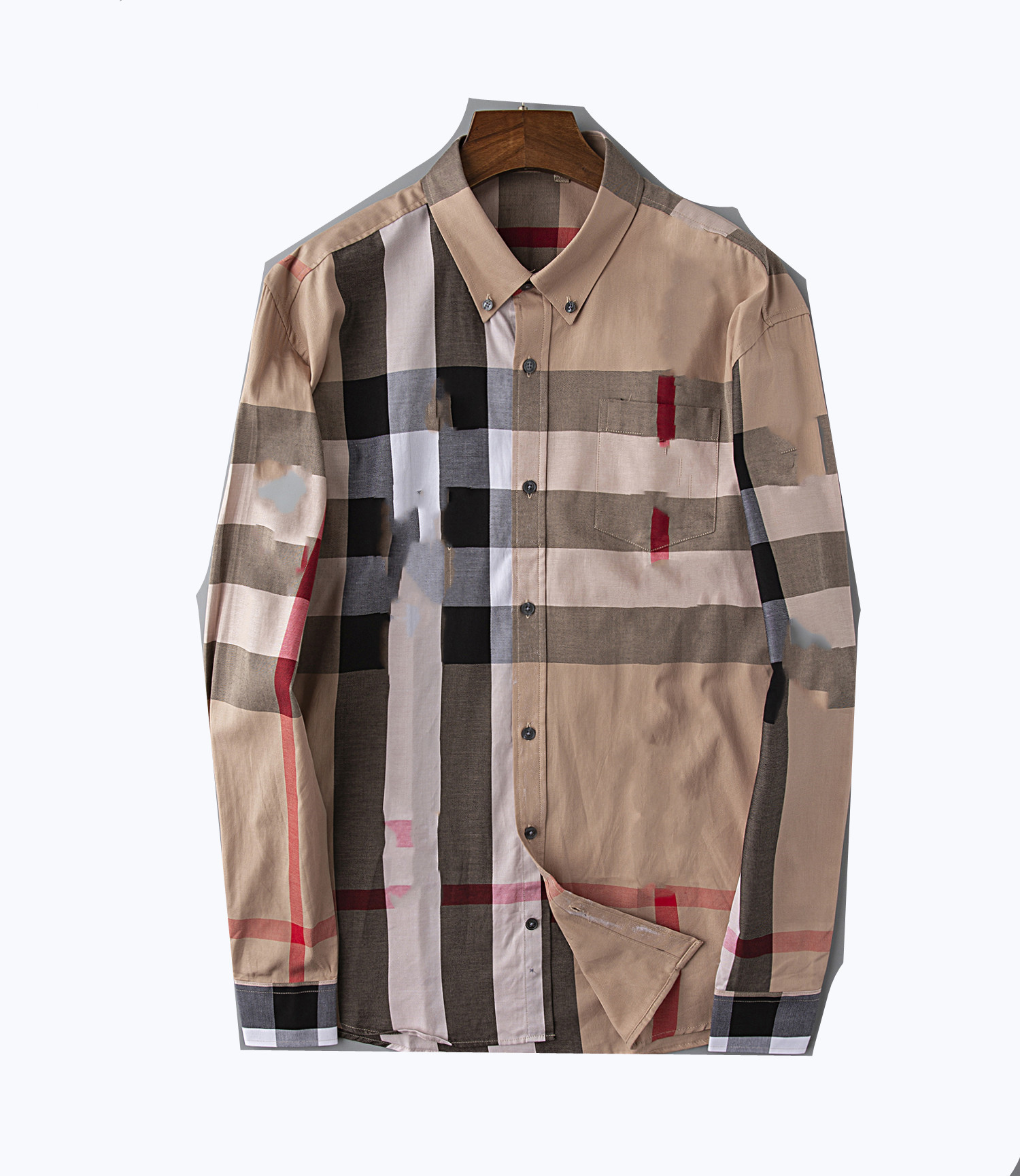 2021 Luxurys Designers Men's Business Casuals shirt men long sleeve striped slim fit masculina wine social male T-shirts fashion checked M-3XL#35, Beige
2021 Luxurys Designers Men's Business Casuals shirt men long sleeve striped slim fit masculina wine social male T-shirts fashion checked M-3XL#35, Beige